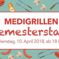 Neue Veranstaltung: Medigrillen – Semesterstart