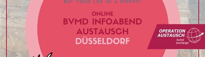 New event: Infoabend zum bvmd Austausch